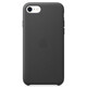 Apple Original Back Cover Leder iPhone SE 2020 schwarz