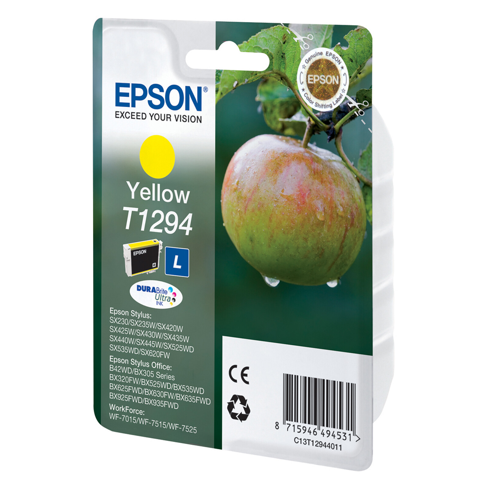 Epson T1294 Tinte Yellow 7ml