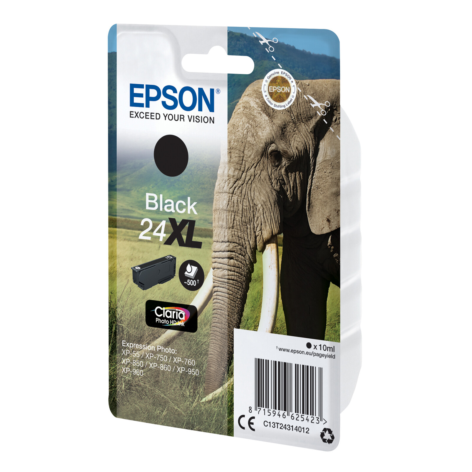 Epson 24XL T2431 Tinte Photo Black 10ml