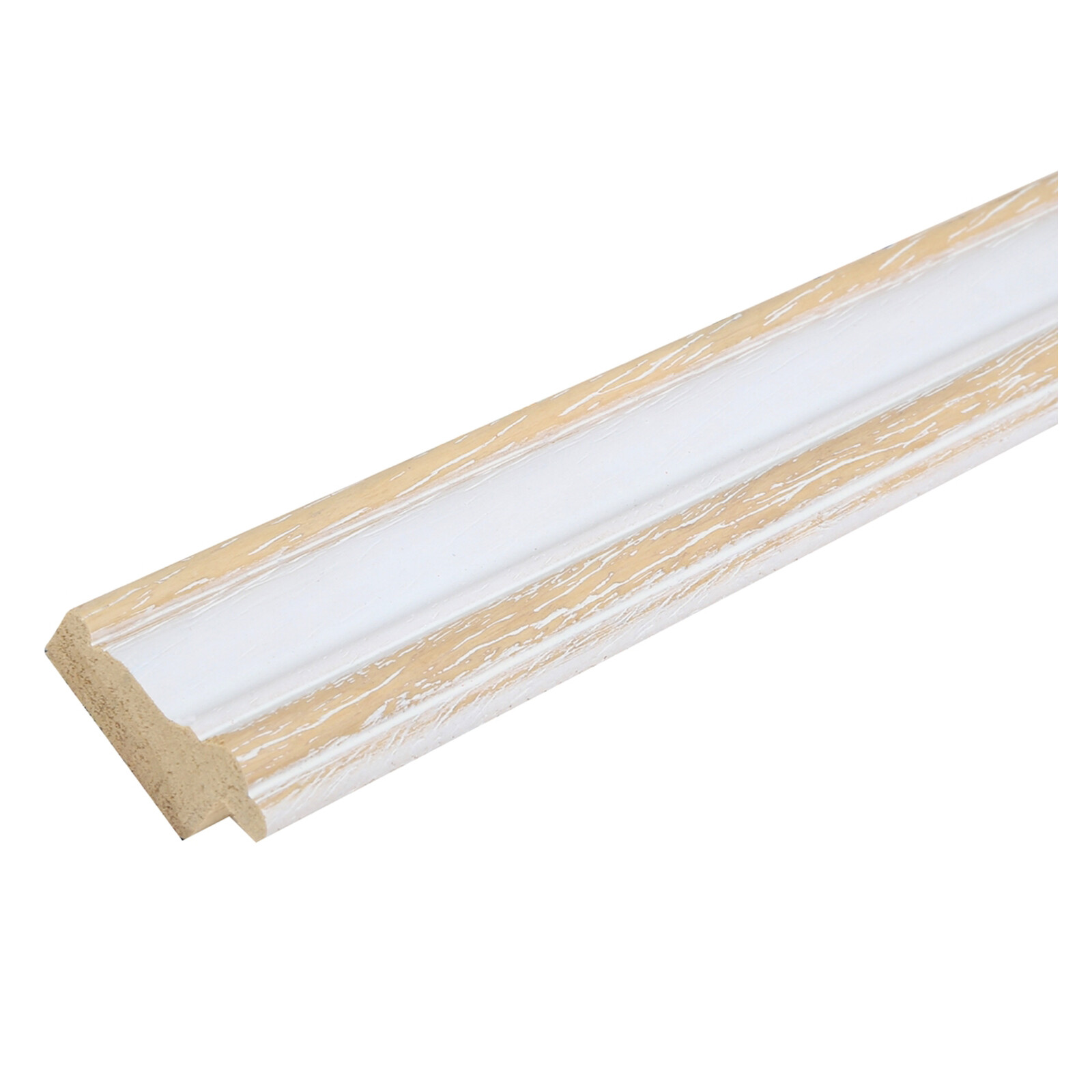 Bilderrahmen Deknudt 15x20cm Holz weiß/natur S221H1