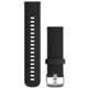 Garmin Uhrenarmband Vivomove 20mm Silikon L Schwarz