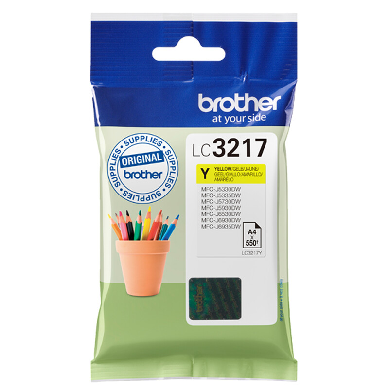 Brother LC3217Y Tinte Yellow