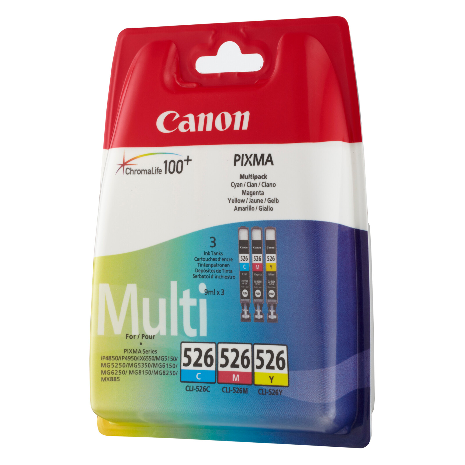 Canon CLI-526CMY Tinte color