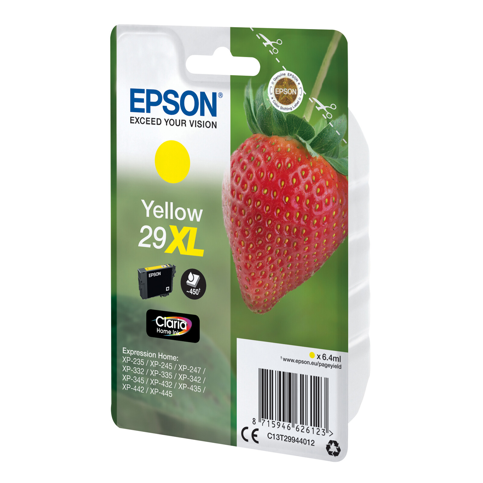 Epson 29XL T2994 Tinte Yellow 6,4ml