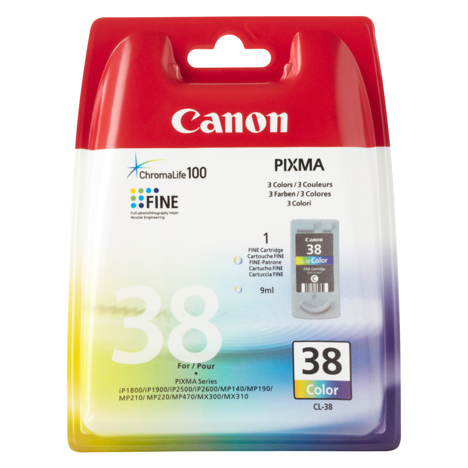Canon CL-38 Druckkopf color 9ml