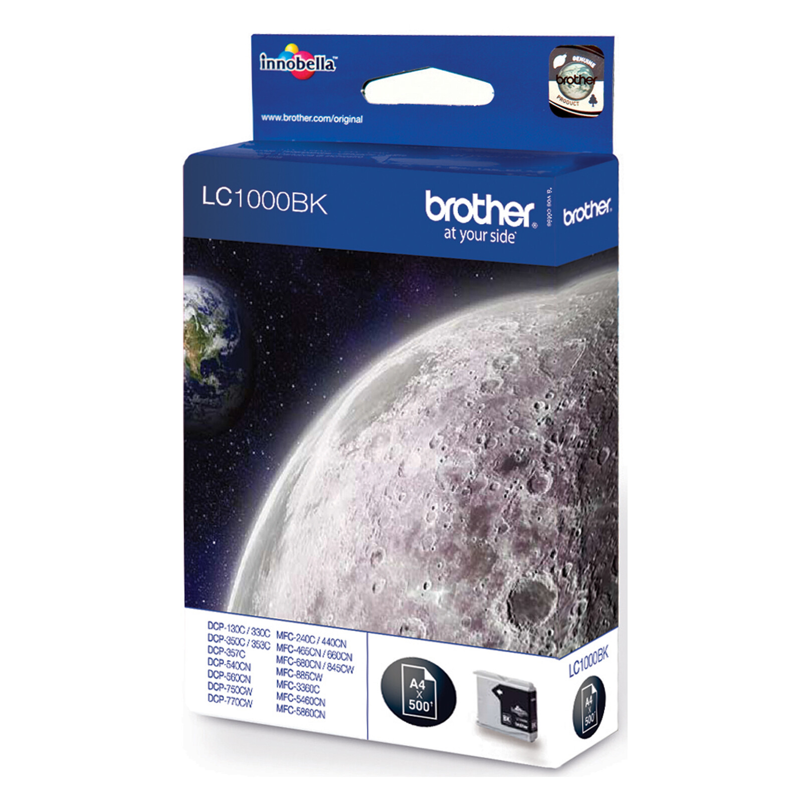 Brother LC-1000BK Tinte black