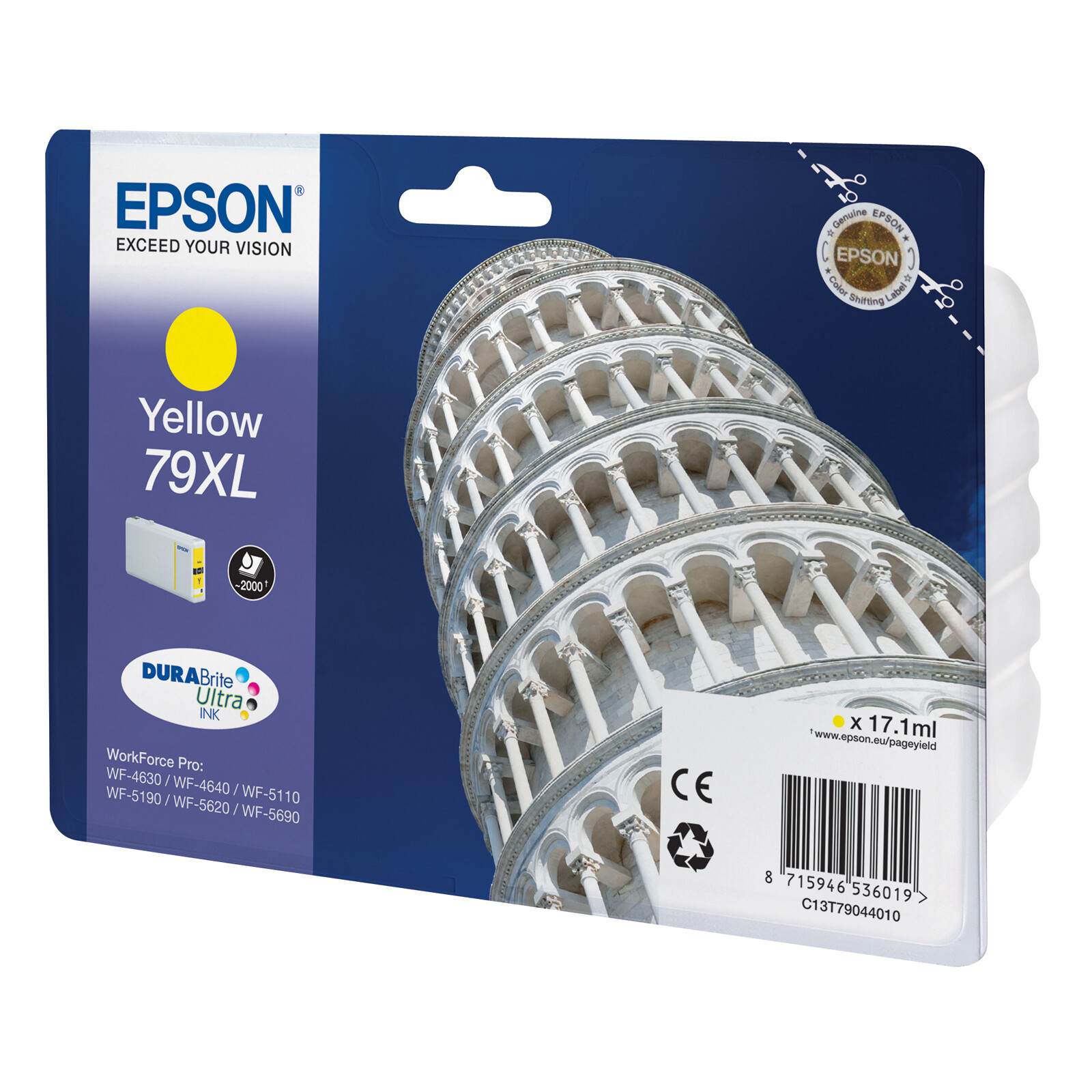 Epson 79XL T7904 Tinte Yellow 17,1ml