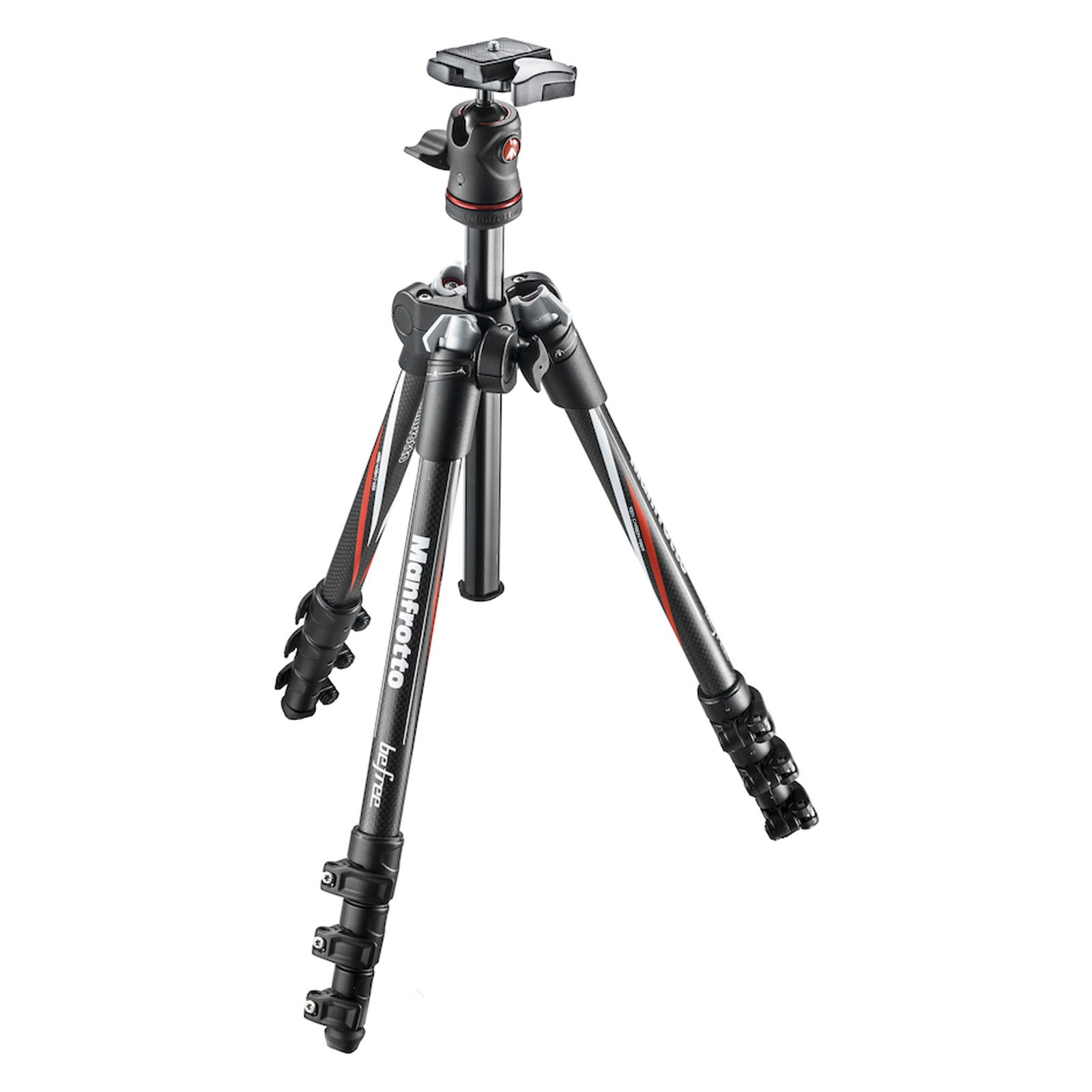 Manfrotto Befree Carbon schwarz mit Kugelkopf