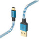 Hama Lade-/Datenkabel Reflective USB Type-C - USB-A 1,5m