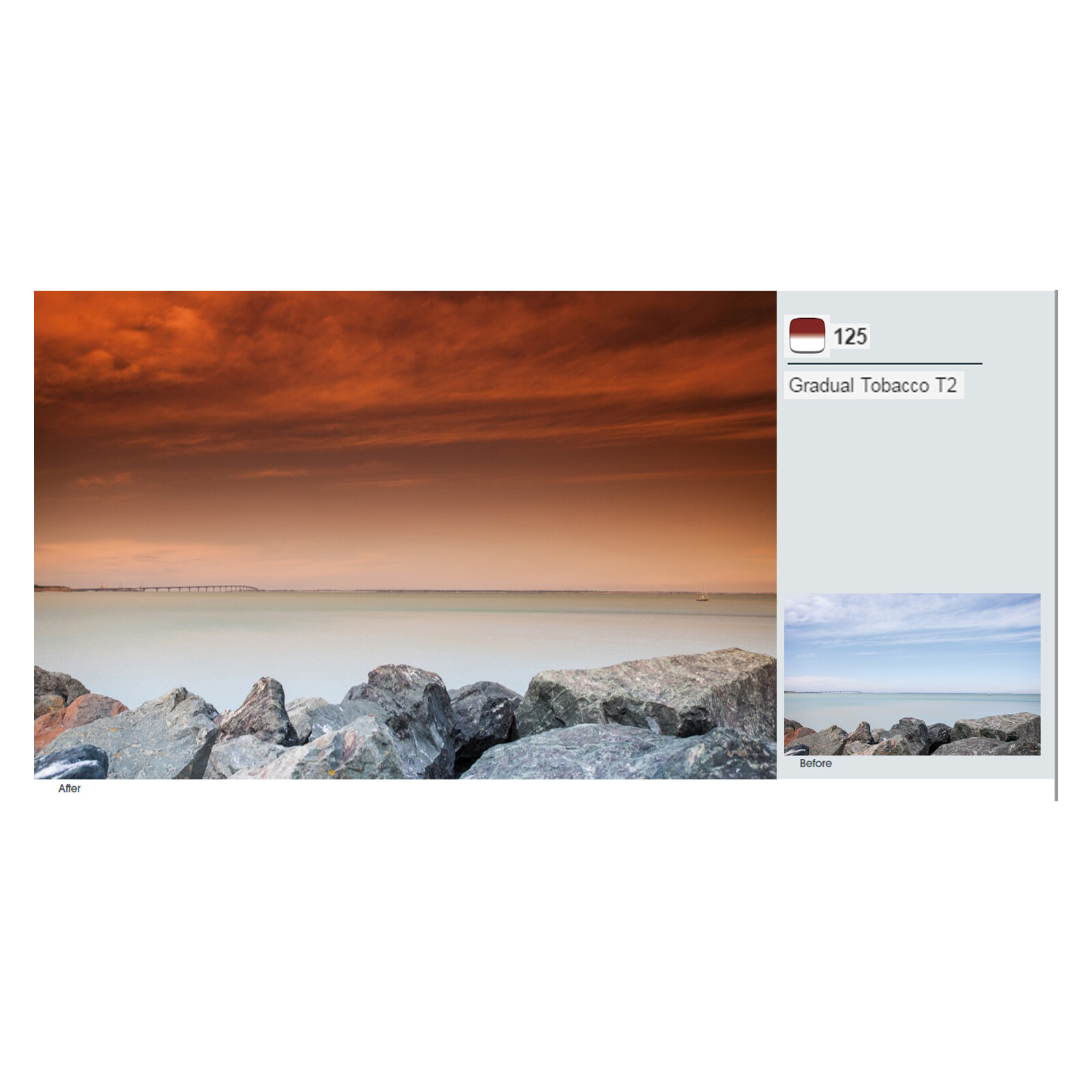 Cokin Z125 Verlauf Tabak 2