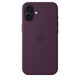  Apple iPhone 16 Plus Silikon Case mit Magsafe plum 