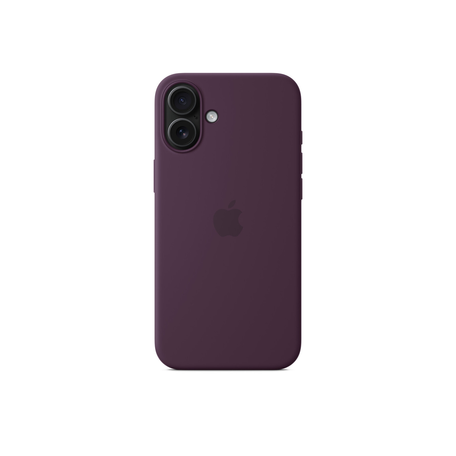  Apple iPhone 16 Plus Silikon Case mit Magsafe plum 