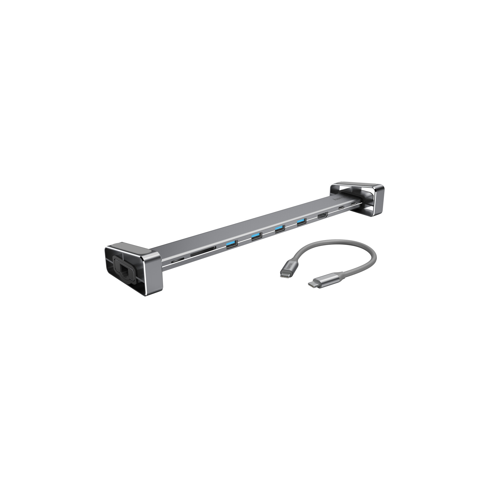 Hama USB-C Docking-Station Connect2Office Basic 9 Ports