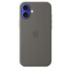  Apple iPhone 16 Plus Silikon Case mit Magsafe stone gray 