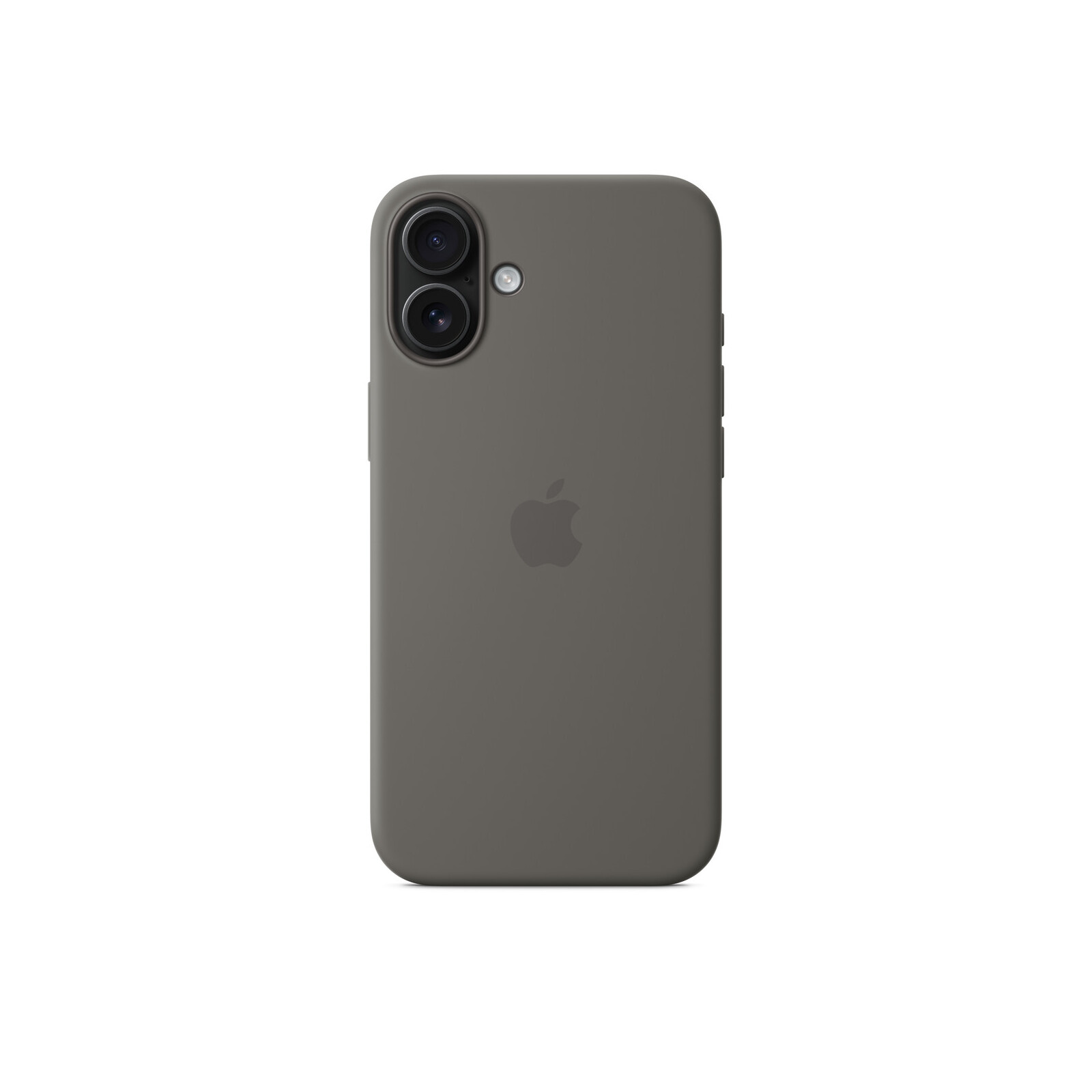  Apple iPhone 16 Plus Silikon Case mit Magsafe stone gray 