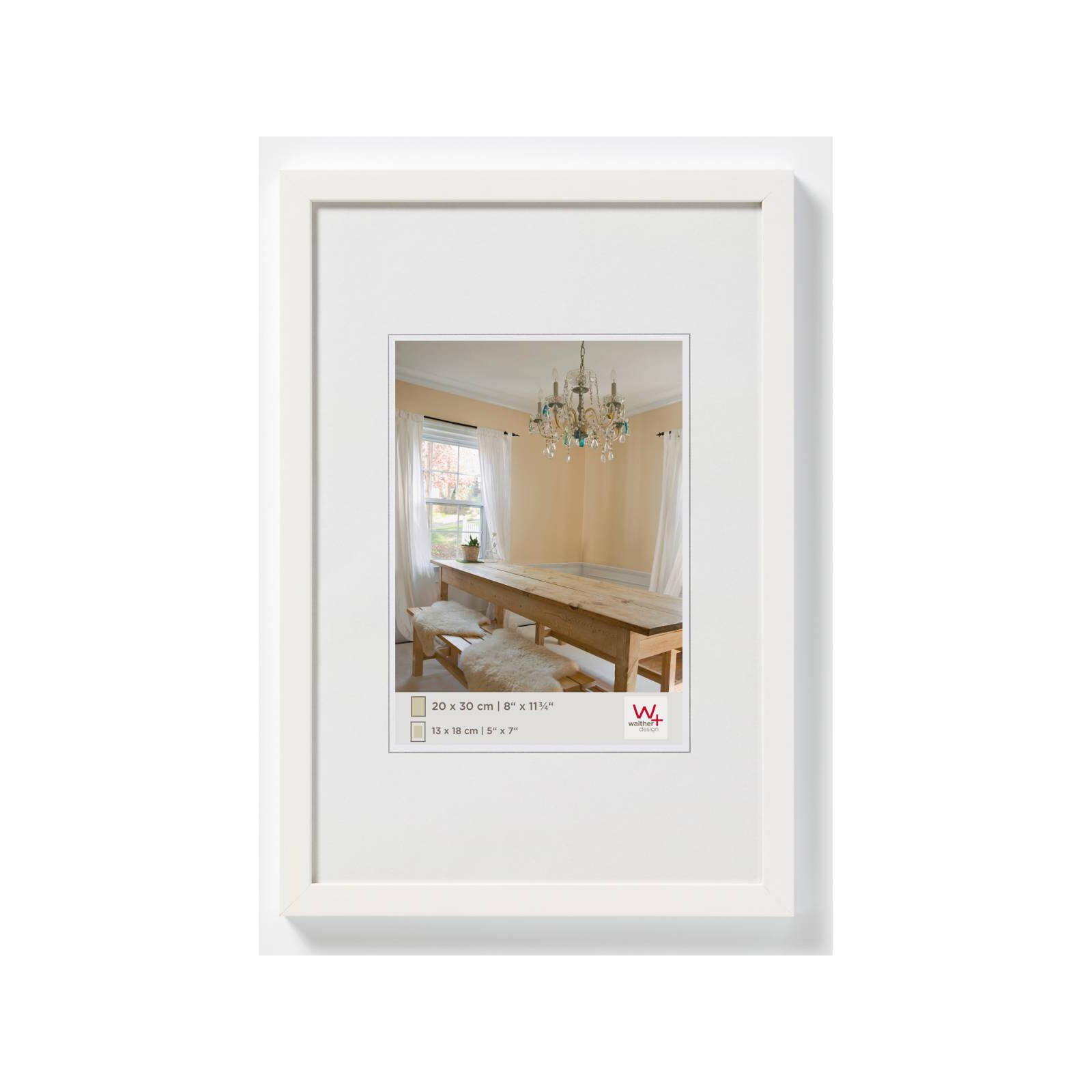 Peppers 10x15 Holz polarwei&szlig;