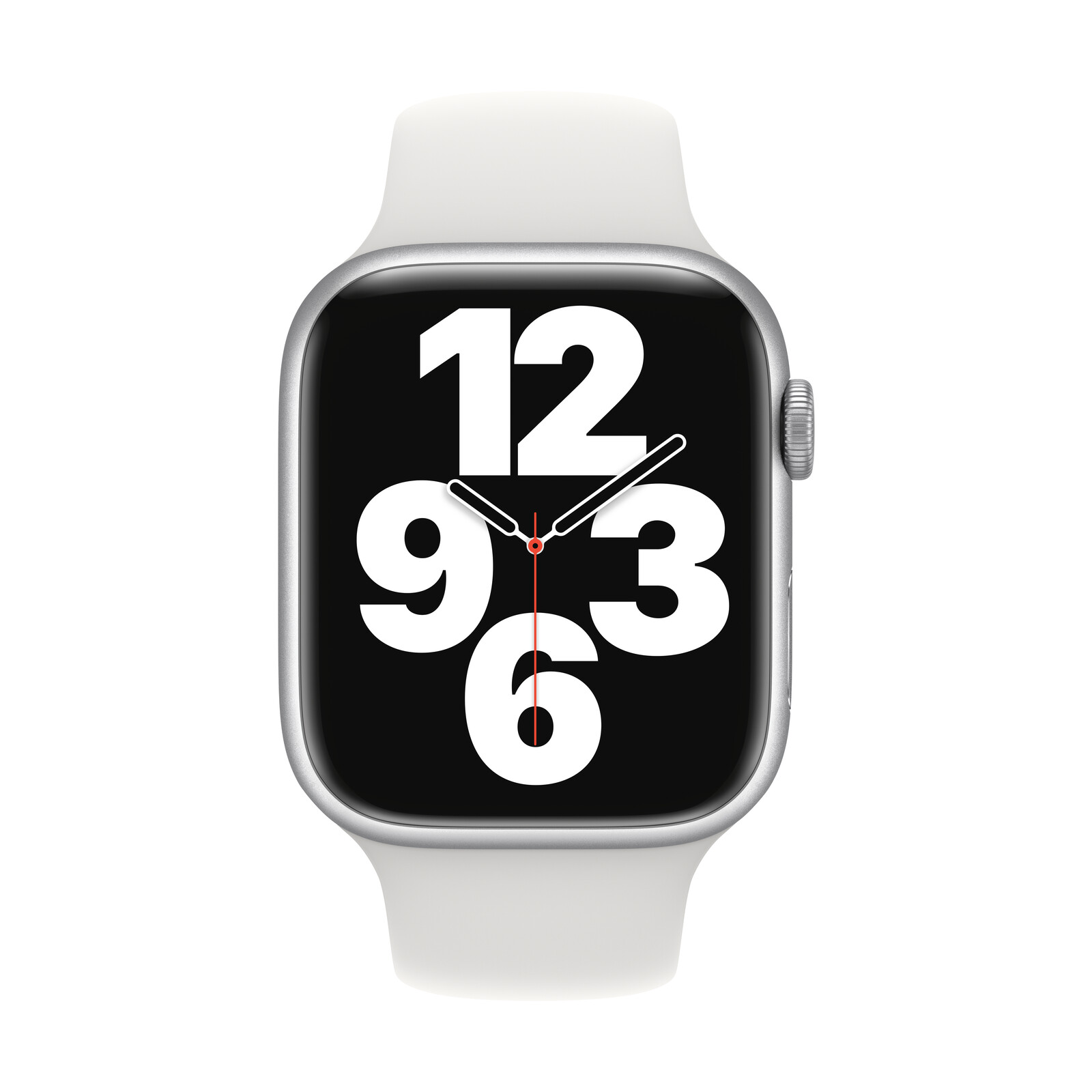Apple Watch 42/44/45mm Sportarmband weiß