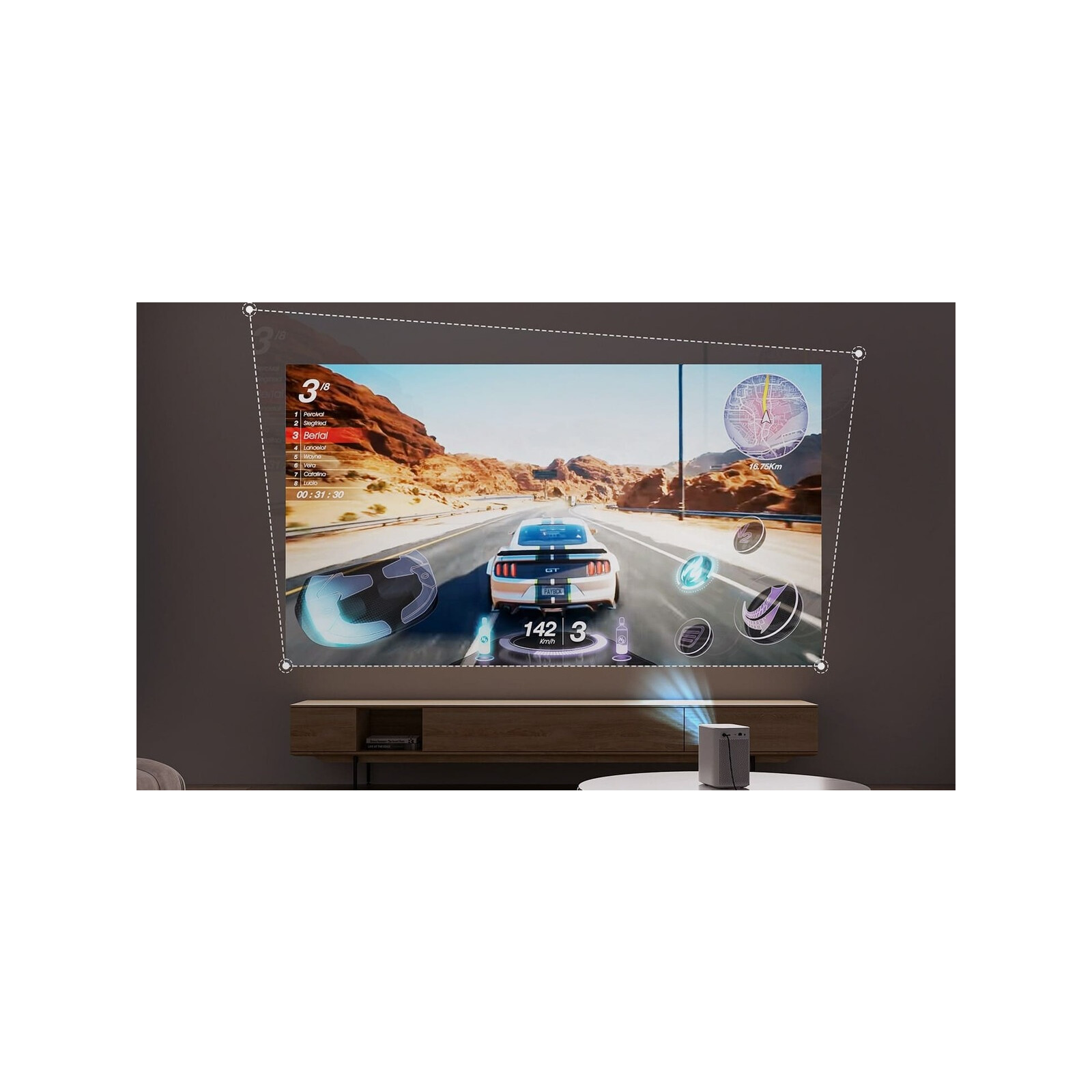 Emton N1 Beamer 500LM Grau
