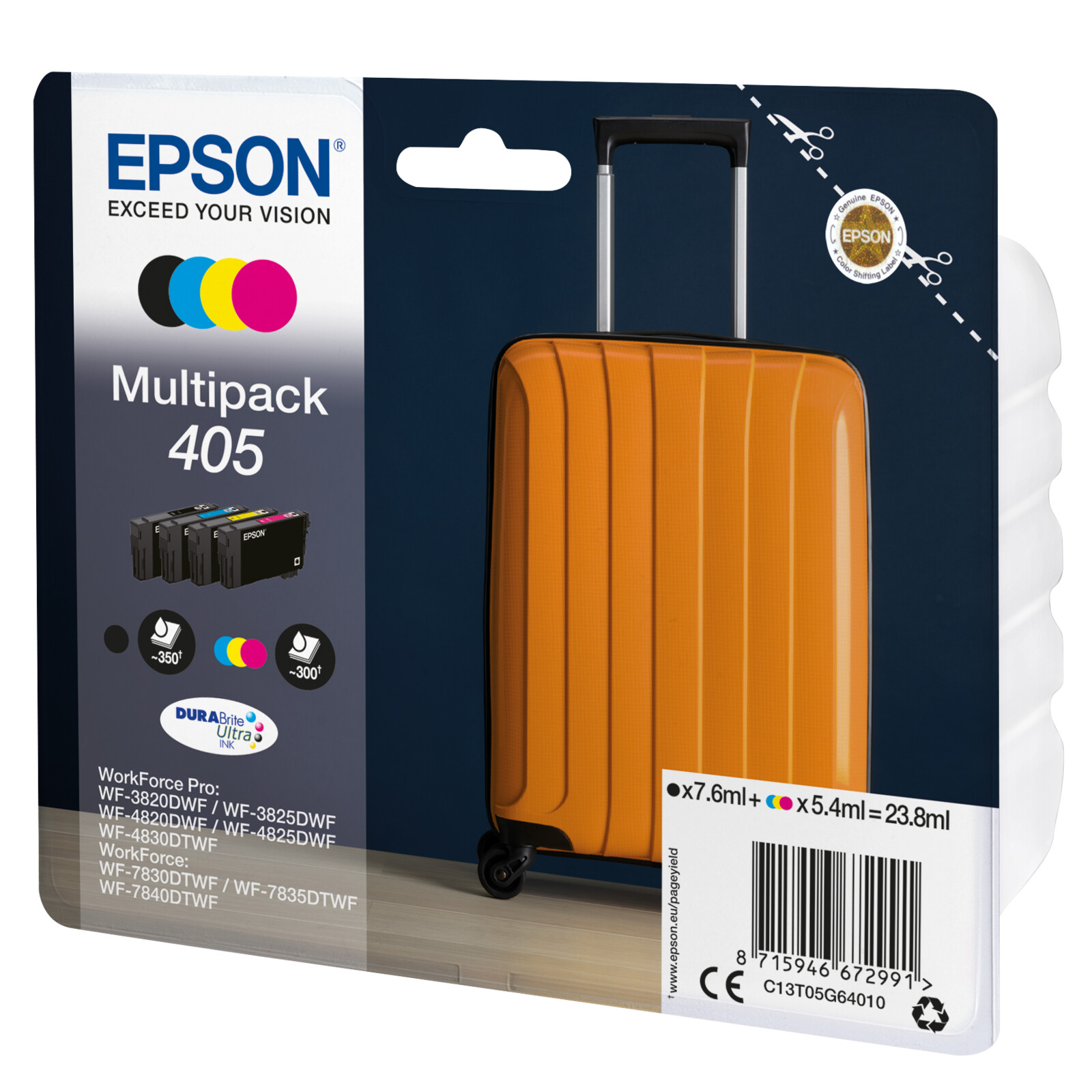 Epson 405 DuraBrite Ultra Tinte Multipack