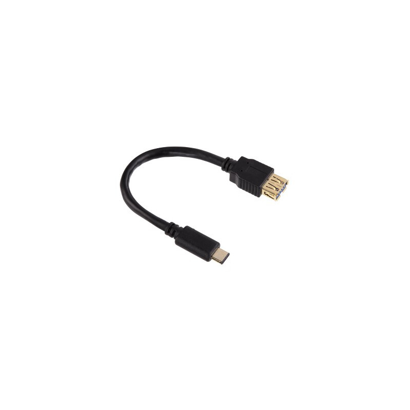 Hama USB-C-Adapterkabel, USB Stecker 0,15m