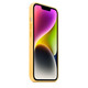 Apple iPhone 14 Silikon Case mit MagSafe sonnenlicht