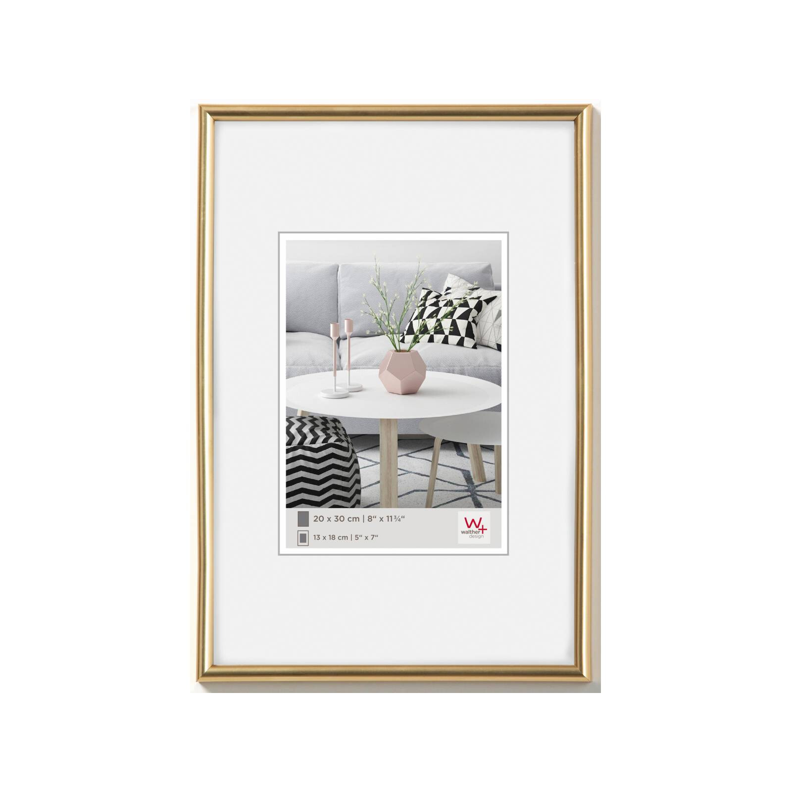 Galeria 30x45 Kunststoff gold