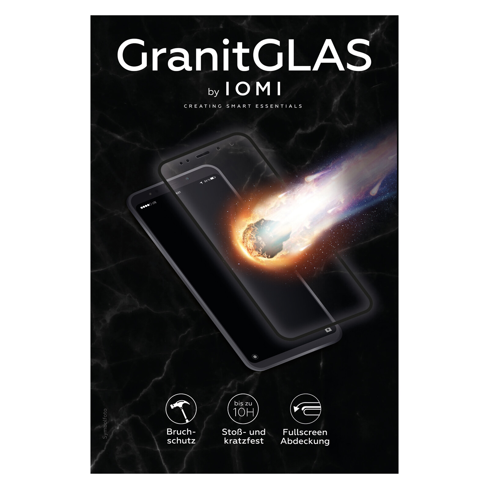 IOMI Glas Granit Full Nokia 5.4/ 3.4