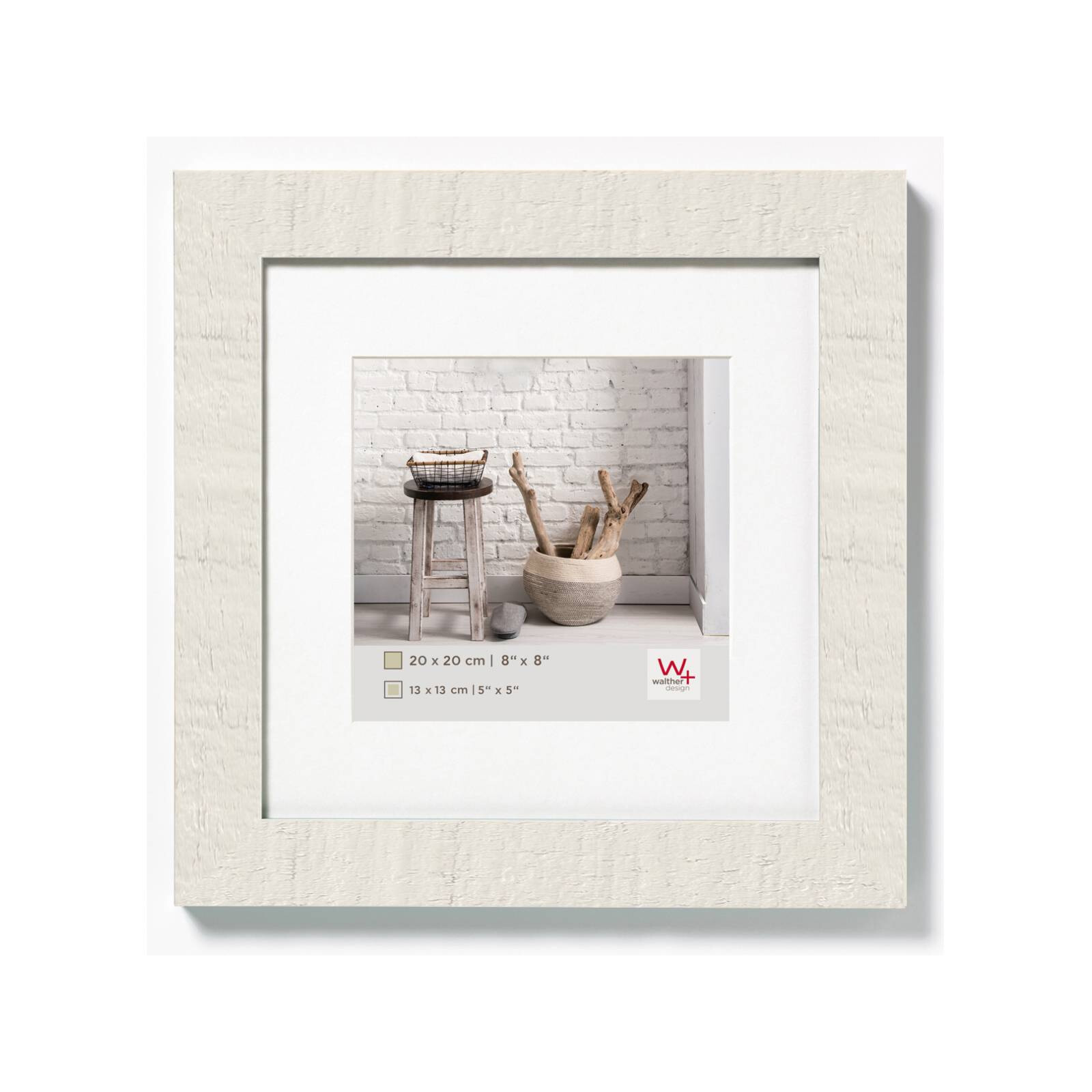 Home 20x20 Holz polarweiß