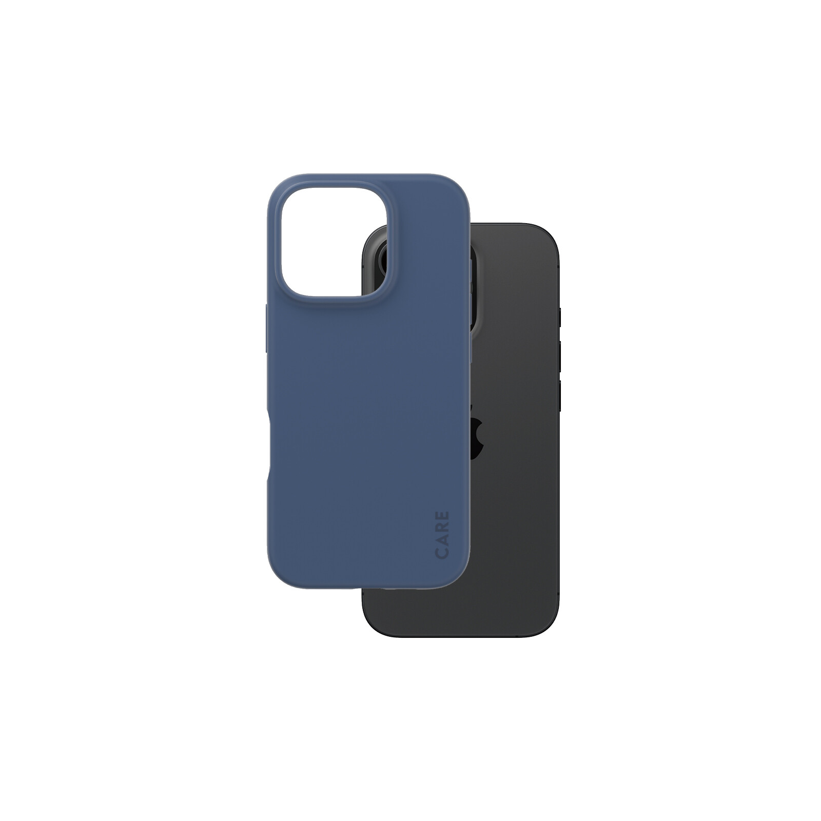 Care Back Cover Fashion Apple iPhone 16 Pro blau