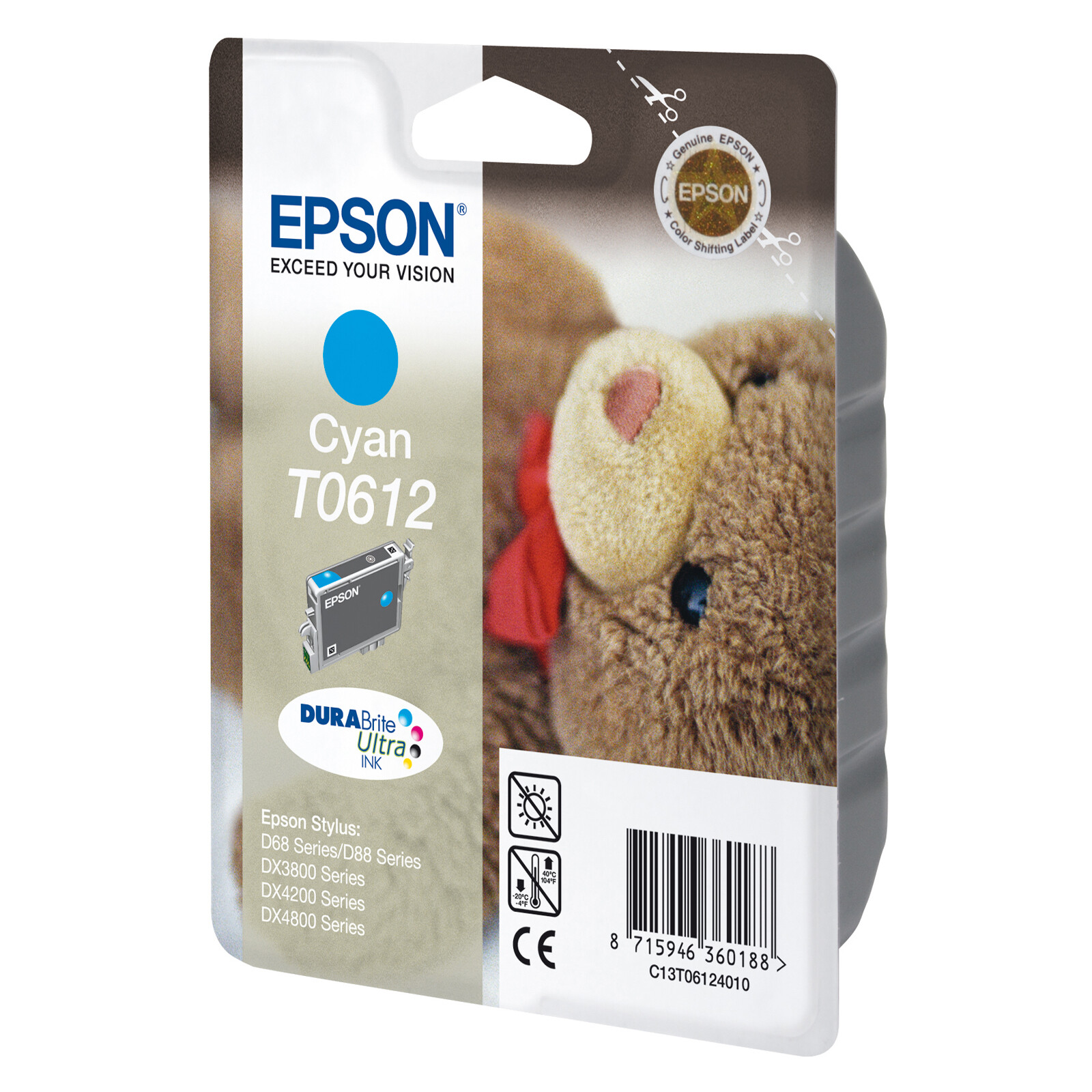 Epson T0612 Tinte Cyan 8ml