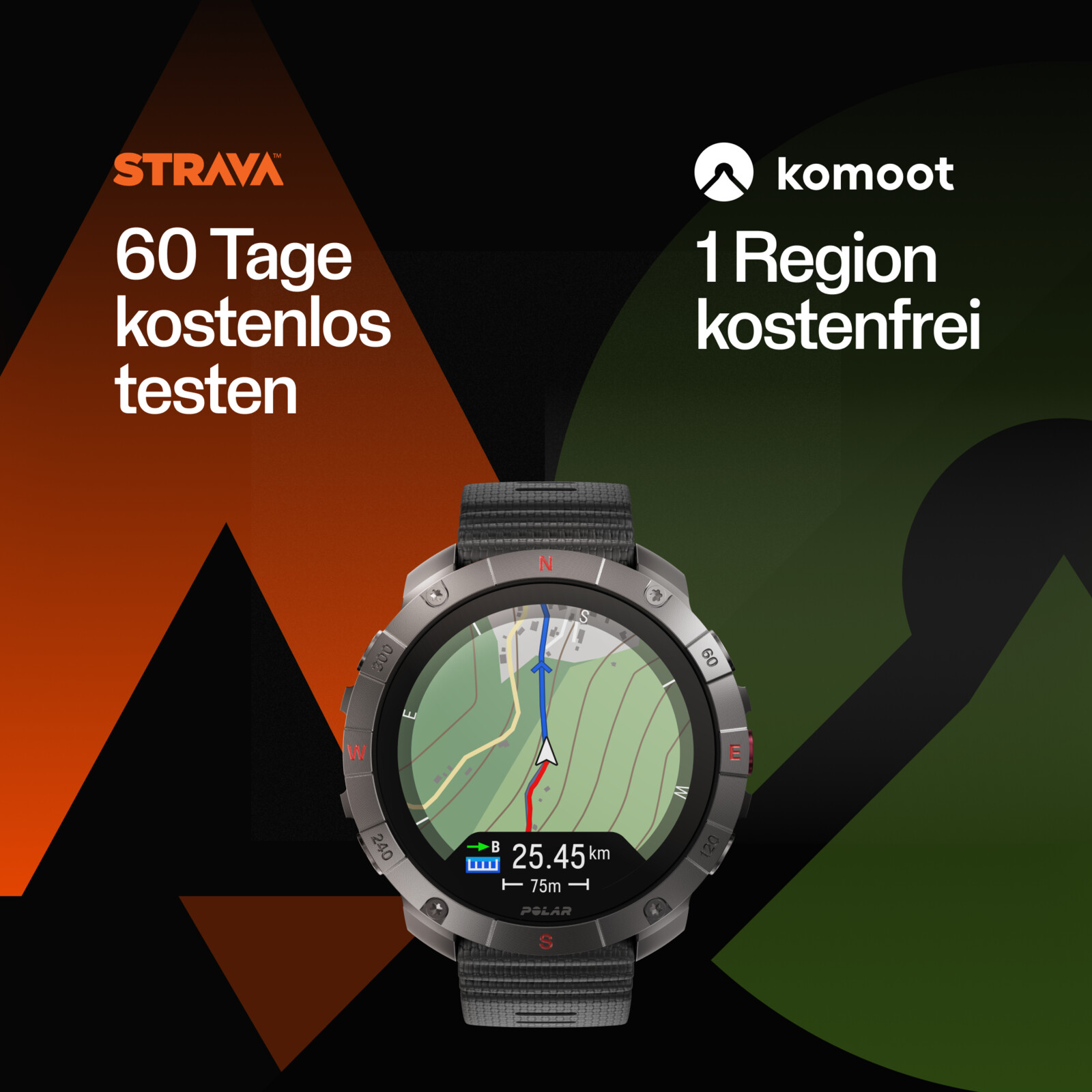 Polar Grit X2 Pro grau S/L