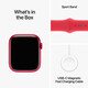 Apple Watch S9 GPS Alu 45mm Sportband S/M (product)red