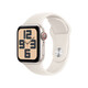 Apple Watch SE LTE 40mm starlight Alu Case + Band M/L
