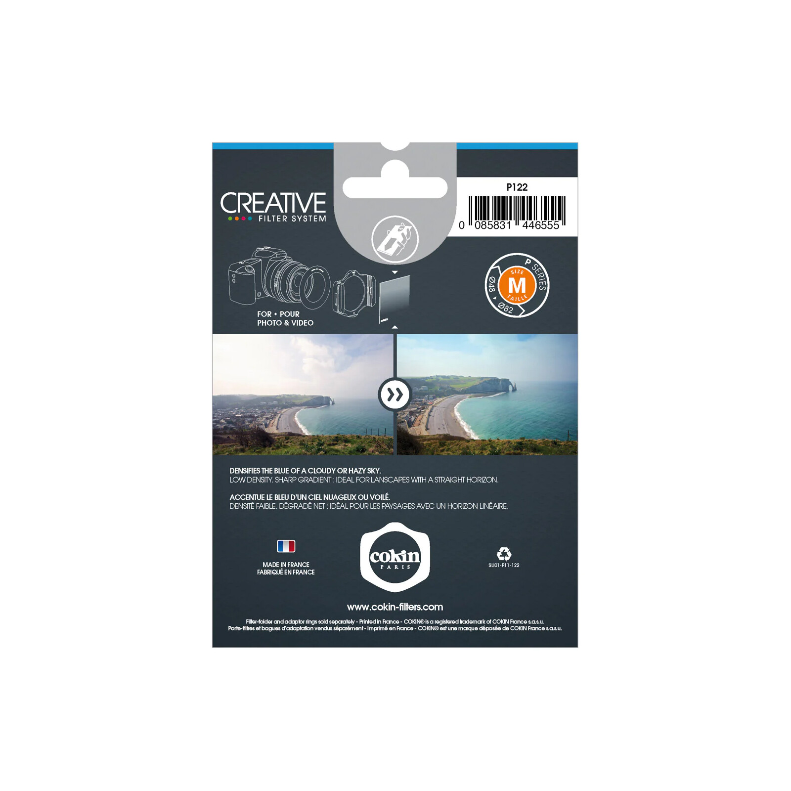 Cokin Z122 Verlauf Blau 1