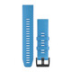 Garmin QuickFit 22 Uhrenband Silikon Cyan Blau