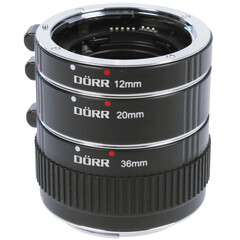 Dörr 12/20/36mm Canon EOS Zwischenringsatz Dörr 12/20/36mm Canon EOS Zwischenringsatz