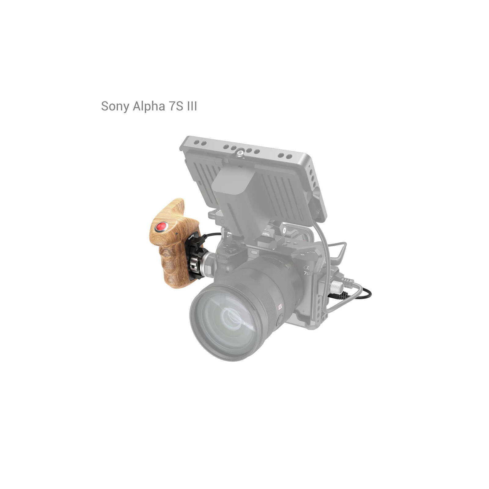 SmallRig Rosette Side Handle mit Record Remote Trigger 