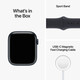 Apple Watch S8 Cellular Alu 45mm Sportband mitternacht