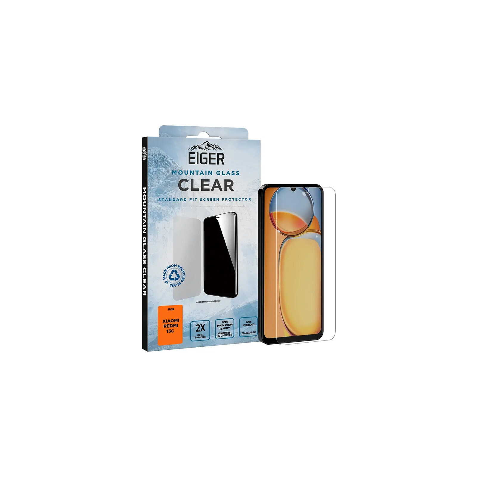 Eiger Schutzglas 3D Xiaomi Redmi 13C