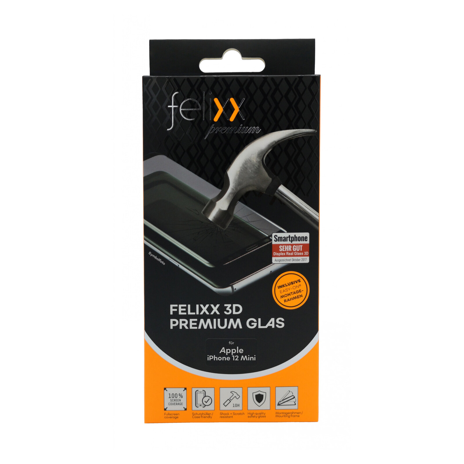 Felixx Glas Full 3D Apple iPhone 12 mini