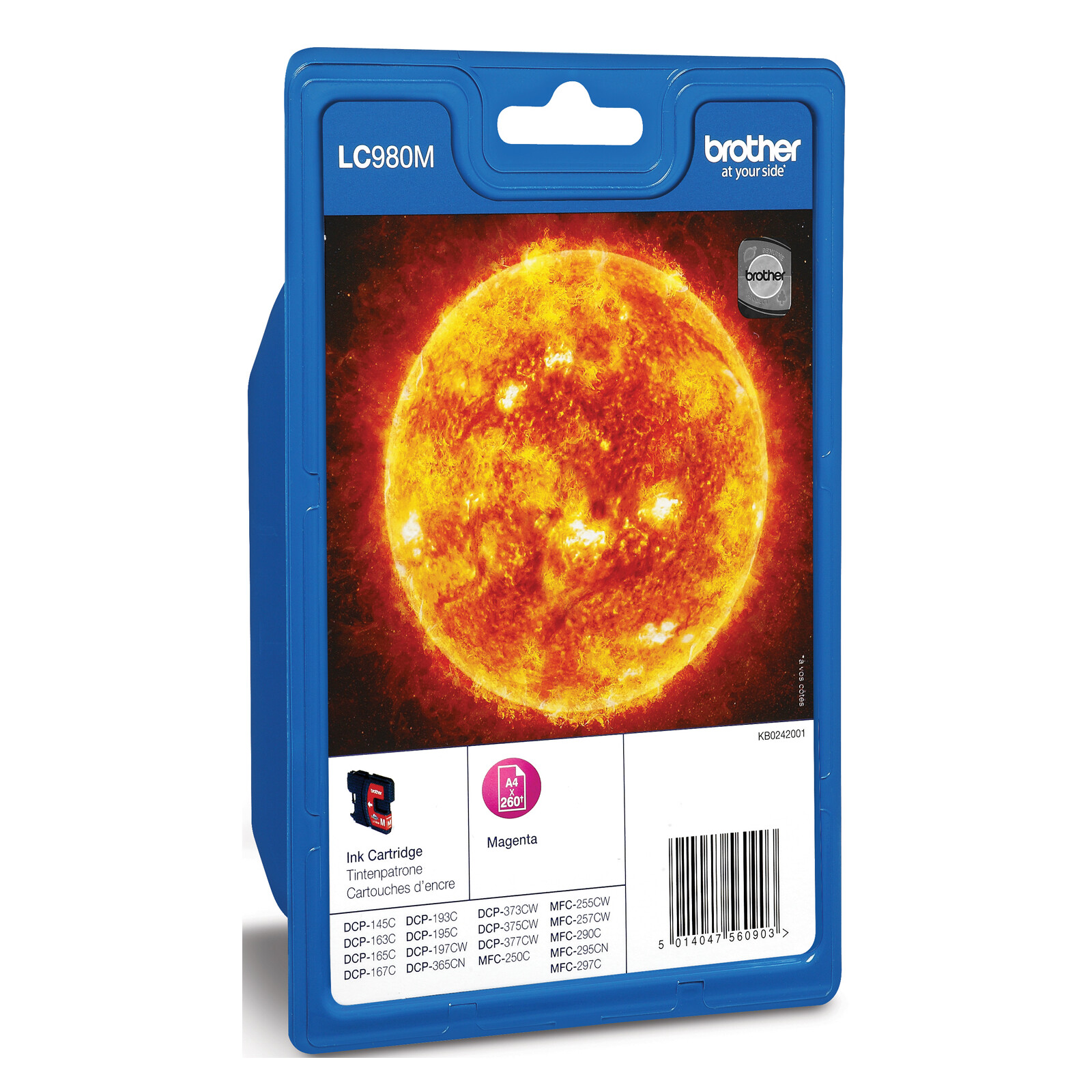 Brother LC-980M Tinte magenta