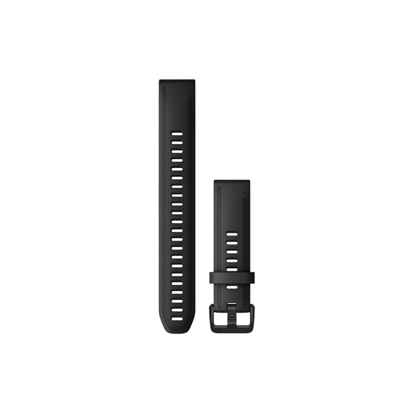 Garmin Quickfit Band 20mm L Silikon schwarz schwarz