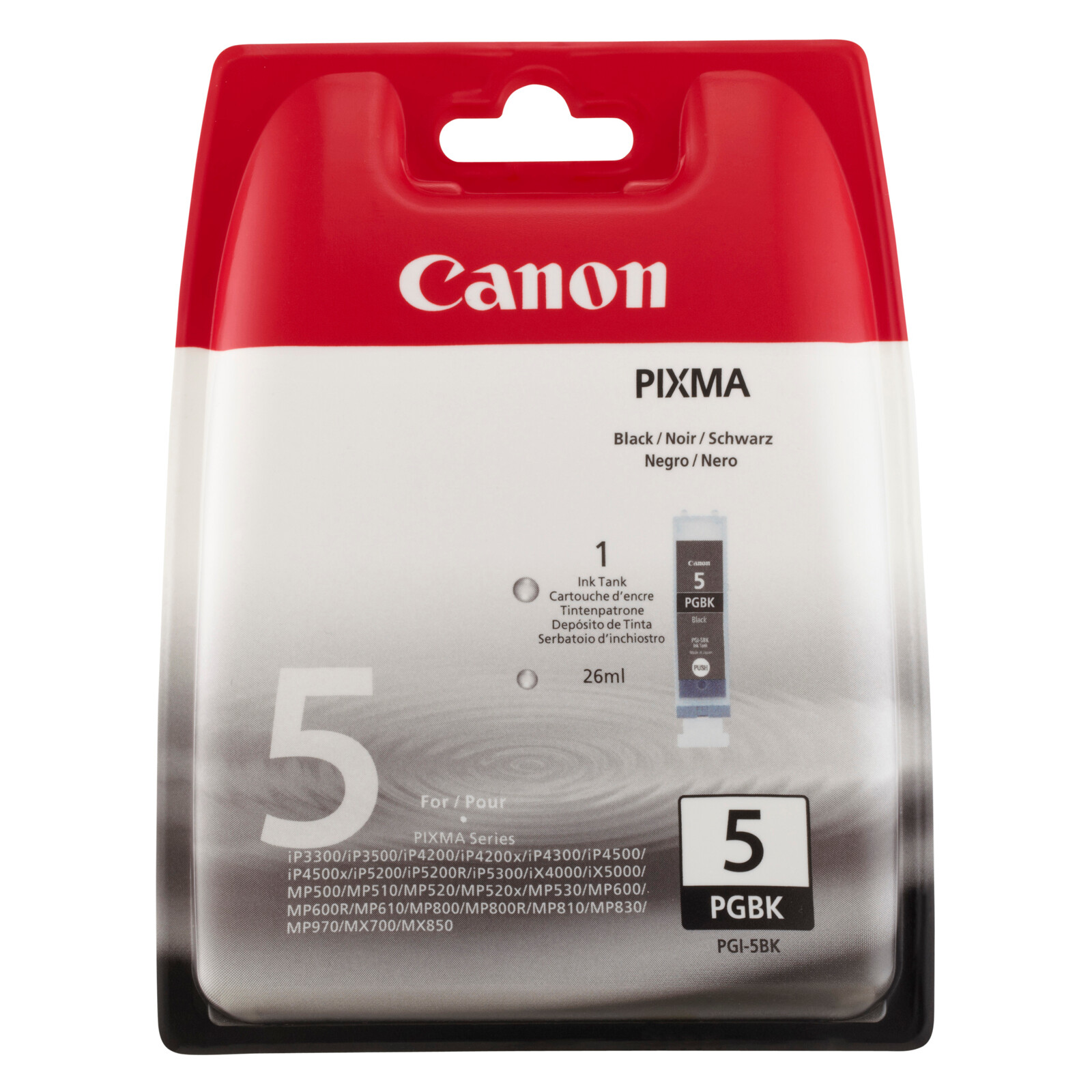 Canon PGI-5BK Tinte black 26ml