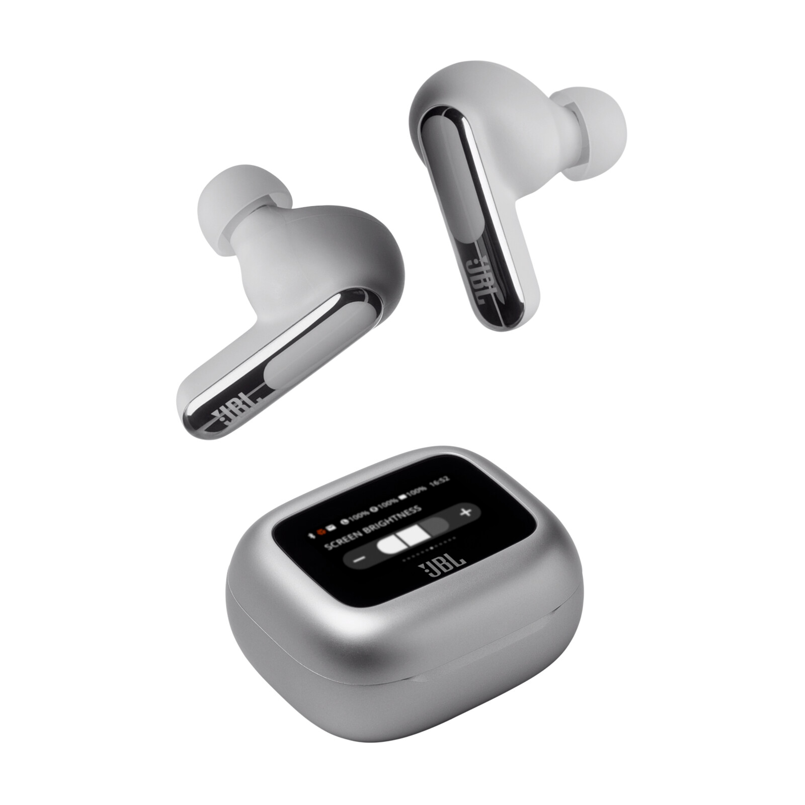 JBL Live Beam 3 In-Ear BT Kopfhörer silber