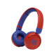 JBL JR310BT Wireless On-Ear Kopfhörer für Kinder <85dB rot