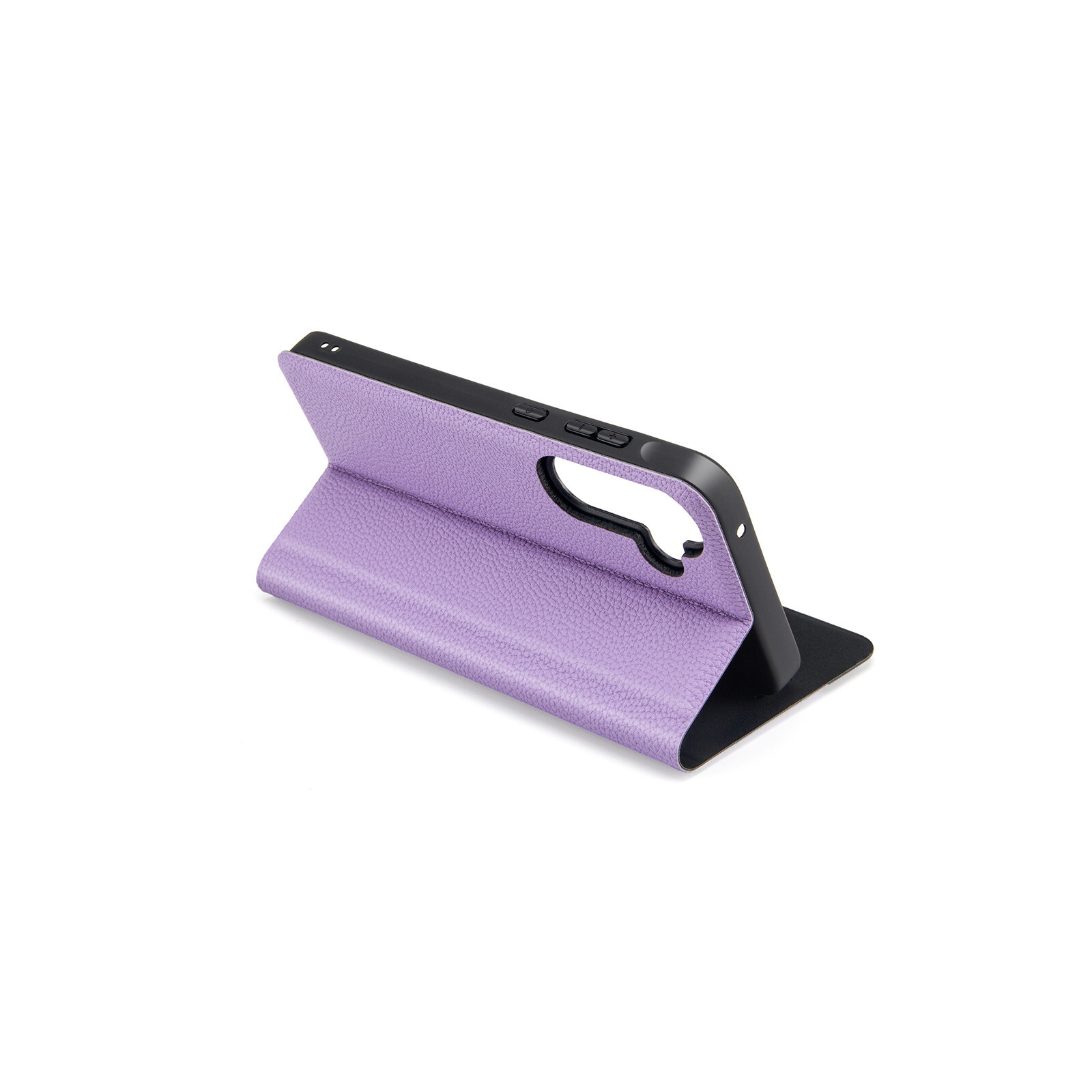 felixx Premium Book Case Venezia lila mit Standfunktion und Innenfach für Samsung Galaxy A35 5G