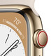 Apple Watch S8 Cellular Alu 41mm Sportband sternenlicht