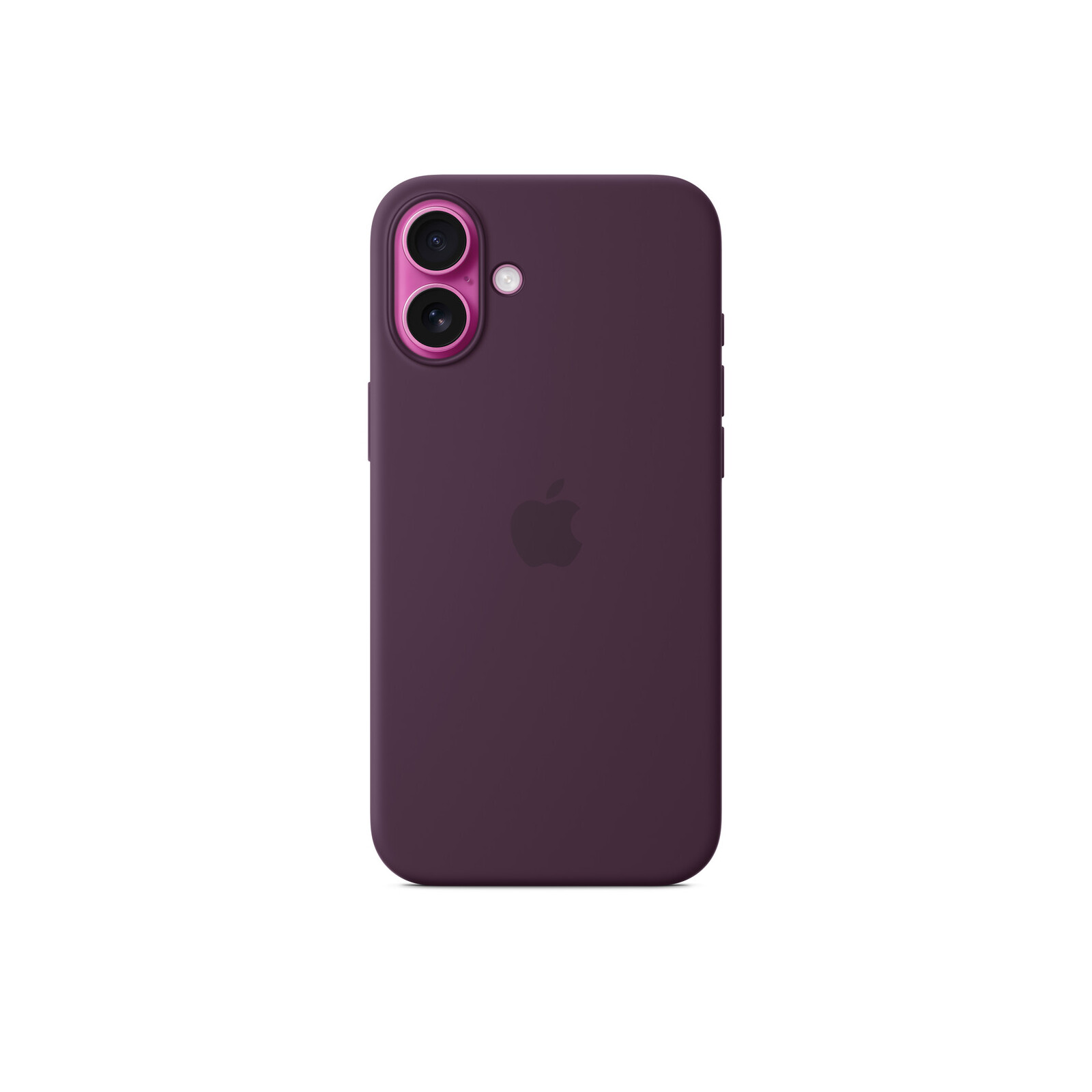  Apple iPhone 16 Plus Silikon Case mit Magsafe plum 