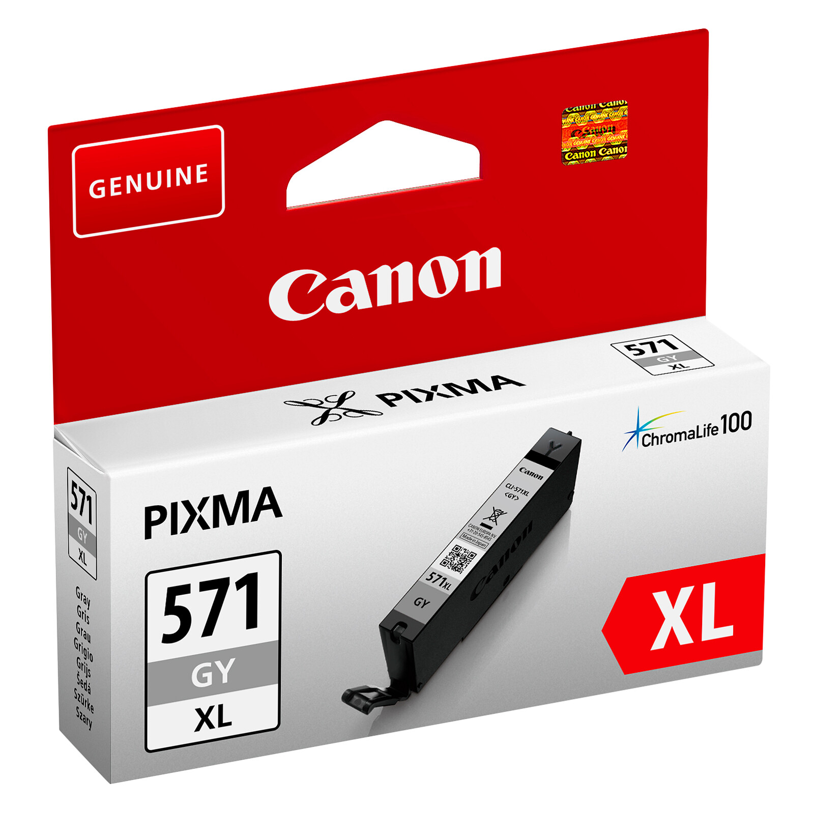 Canon CLI-571XLGY Tinte Grey
