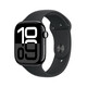 Apple Watch S10 LTE 46mm black Alu Case + black Band S/M